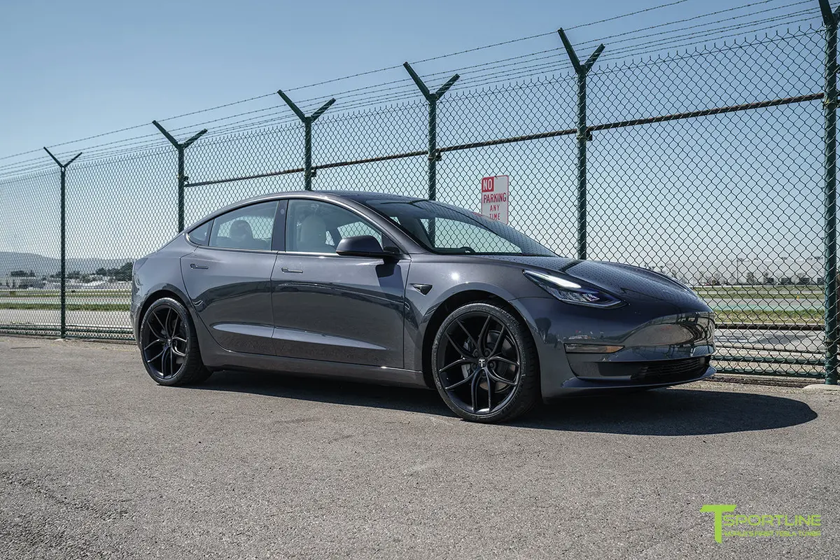 Tesla Model 3 Ts5 20" Wheel And Tire Package (Set Of 4) Overstock Blowout Special! 2