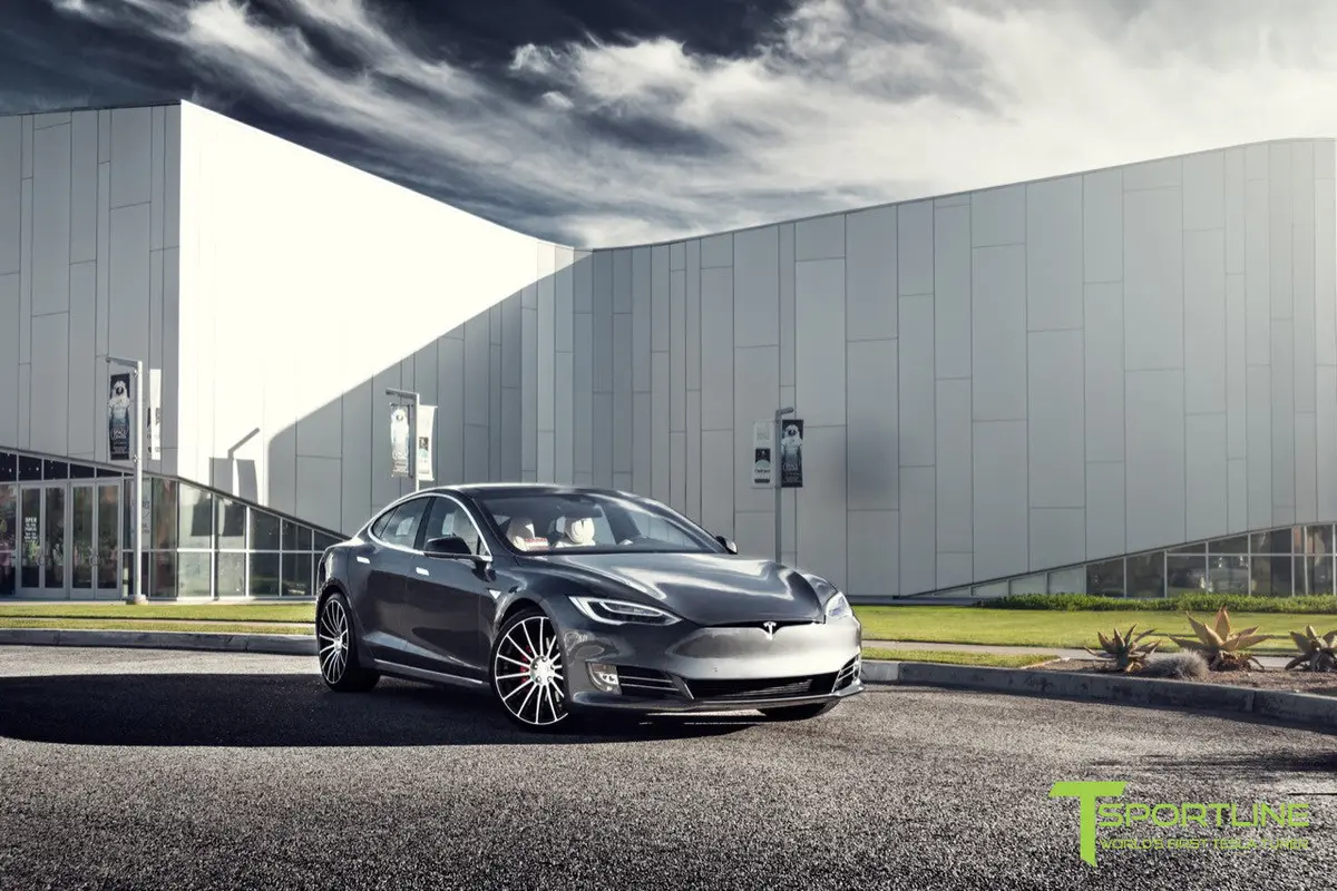 Ts114 21" Tesla Model S Wheel And Tire Package (Set Of 4) 22