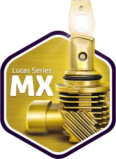 Lucas Lighting Mx Series Mx-H7 Headlight Pair 2