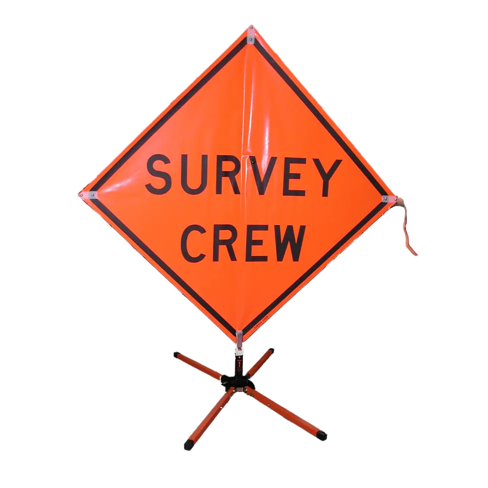 Chrisnik Telescoping Survey Sign Stand 1