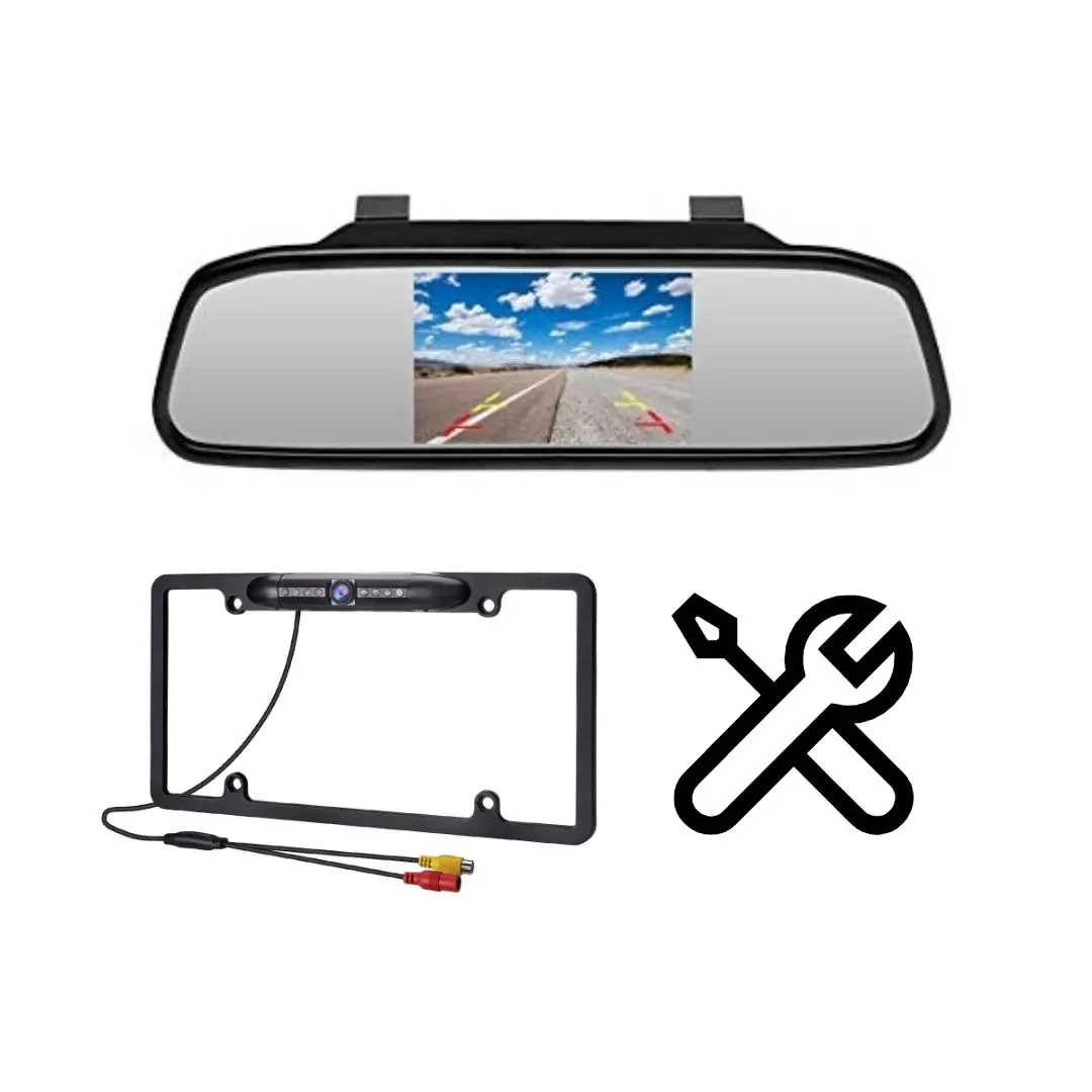 Od-X Mirror Backup Camera System Install Special 1
