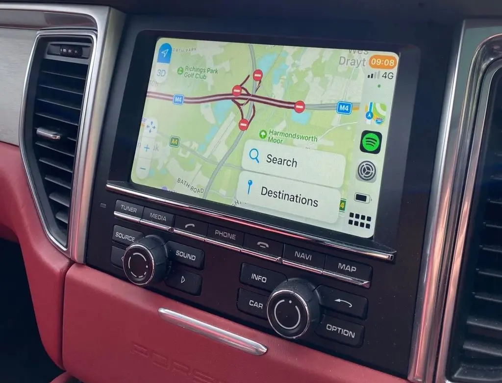 Nm Automotive Porsche Pcm3.1 Wireless Carplay, Android Auto, Backup Camera Module 1