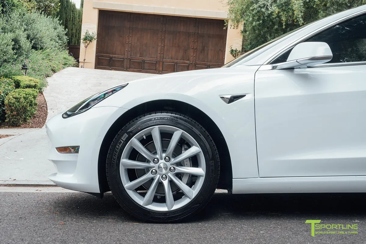 Tst 18" Tesla Model 3 Replacement Wheel And Tire 9