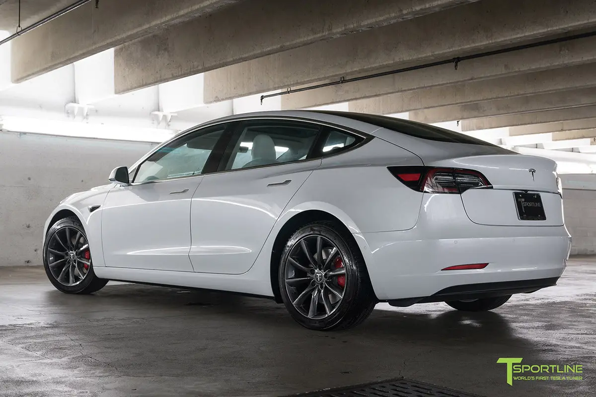 Tst 18" Tesla Model 3 Replacement Wheel And Tire 12