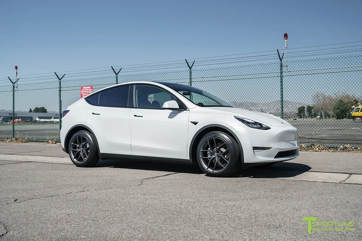 Tesla Model Y Ts5 19" Wheel And Tire Package (Set Of 4) Overstock Blowout Special! 3