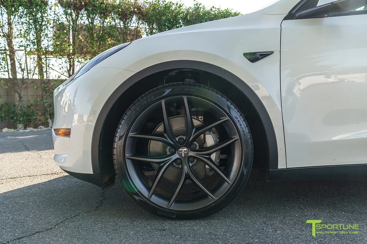 Tesla Model Y Ts5 21" Wheel And Tire Package (Set Of 4) Overstock Blowout Special! 5