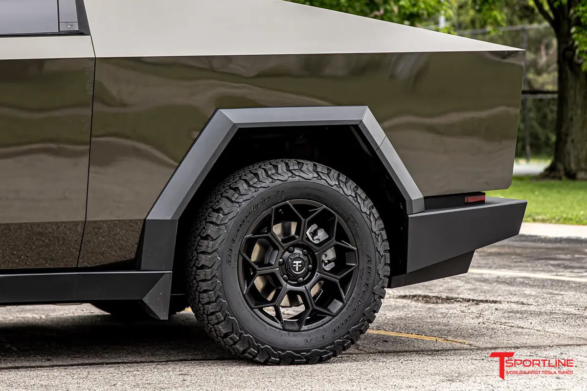 Ct7 20" Tesla Cybertruck Fully Forged Lightweight Tesla Wheel And Tire Package (Set Of 4) 54