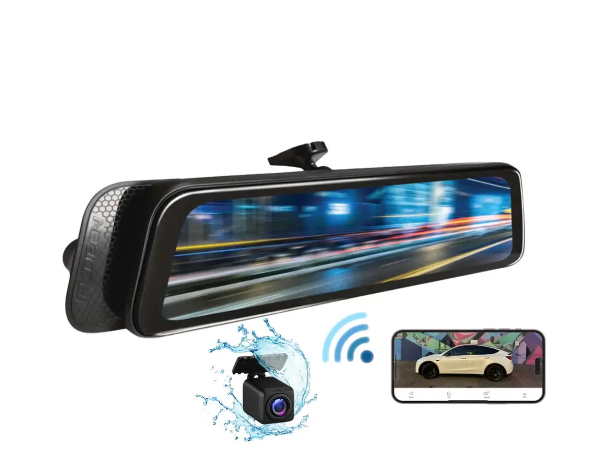 Rydeen R10x-Spl 10" Dual-Channel Dvr Digital Mirror 4K/2K Front And 1080P Rear Camera 1