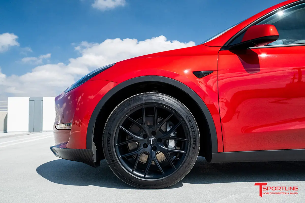 Tesla Model Y Tsr 19" Wheel And Tire Package (Set Of 4) Overstock Blowout Special! 16