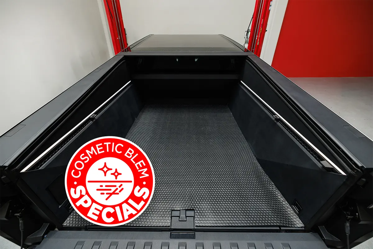 Open Box Special! Tesla Cybertruck Precision Fitment 3D Hex Bed Mat 1