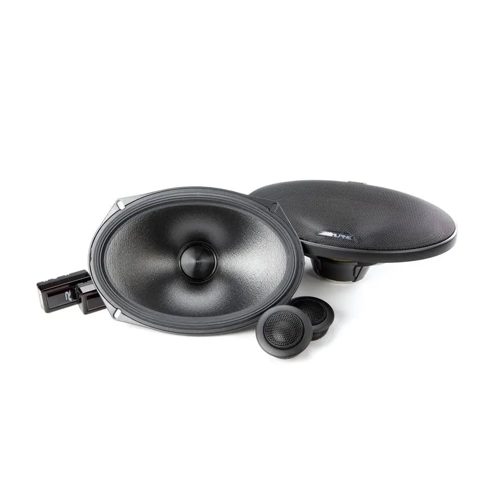 Alpine R-S69c.2 6X9" Component Speakers 1