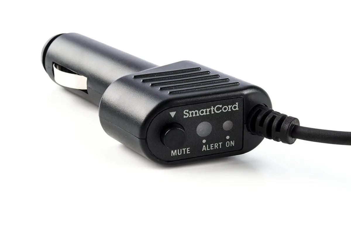 Escort 0010054-2 Smartcord Coiled Radar Detector Power Cord Combo - (Blue Light) 1