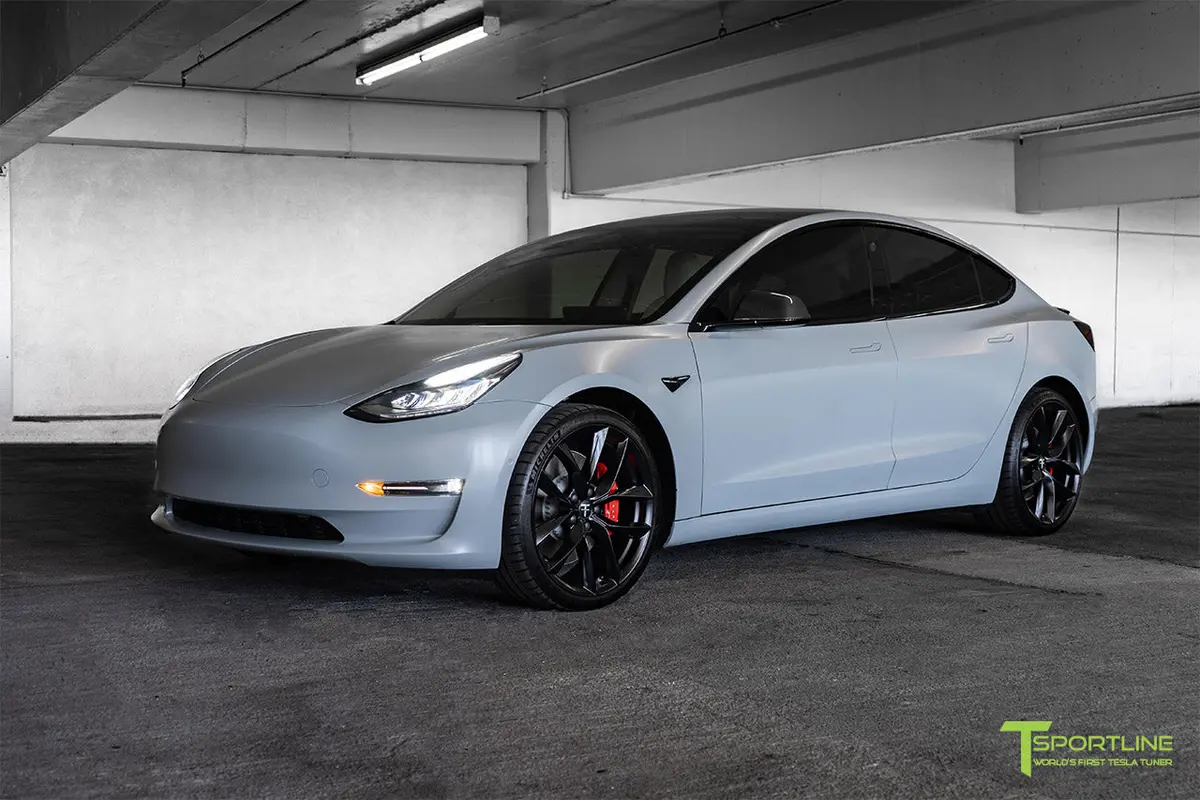 Tesla Model 3 Color Change Vinyl Wrap Complete Vehicle 10