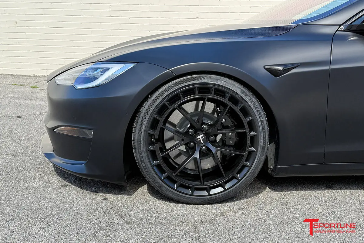 Tsw115a Superwide Aero 21" Tesla Model S Long Range & Plaid Wheel (Set Of 4) 9