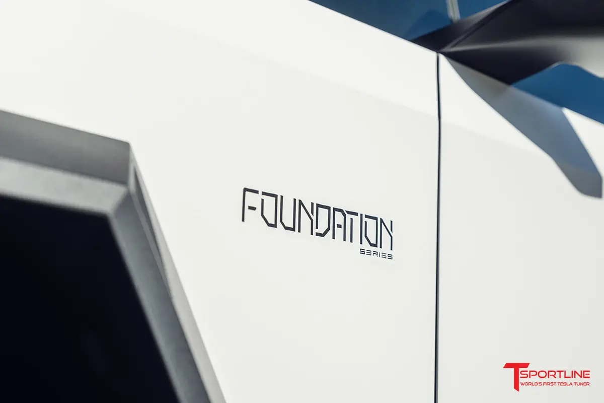 Pro Install Foundation Series Fender & Tailgate Decal For Cybertruck At Van Nuys, Ca Or Atlanta, Ga 1