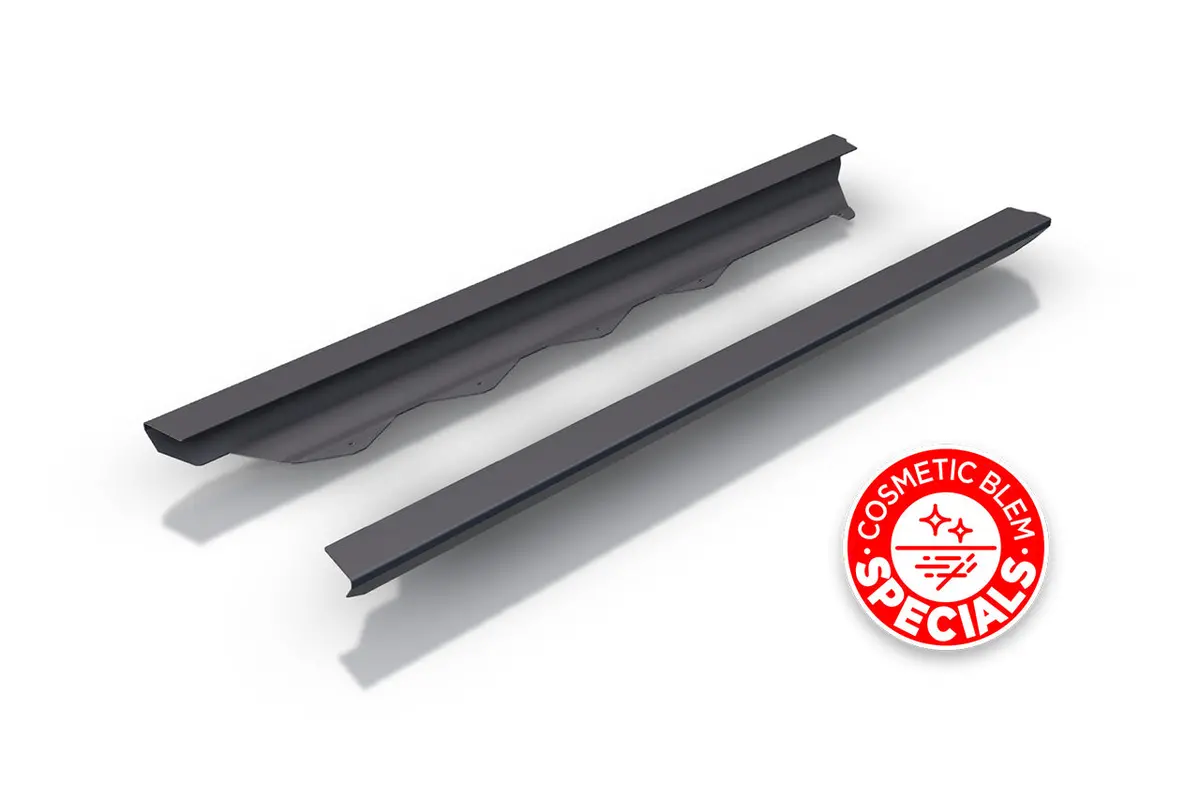 Special Deal! Tesla Cybertruck Side Step And Lower Rocker Cladding Armor - Cosmetic Blem 1