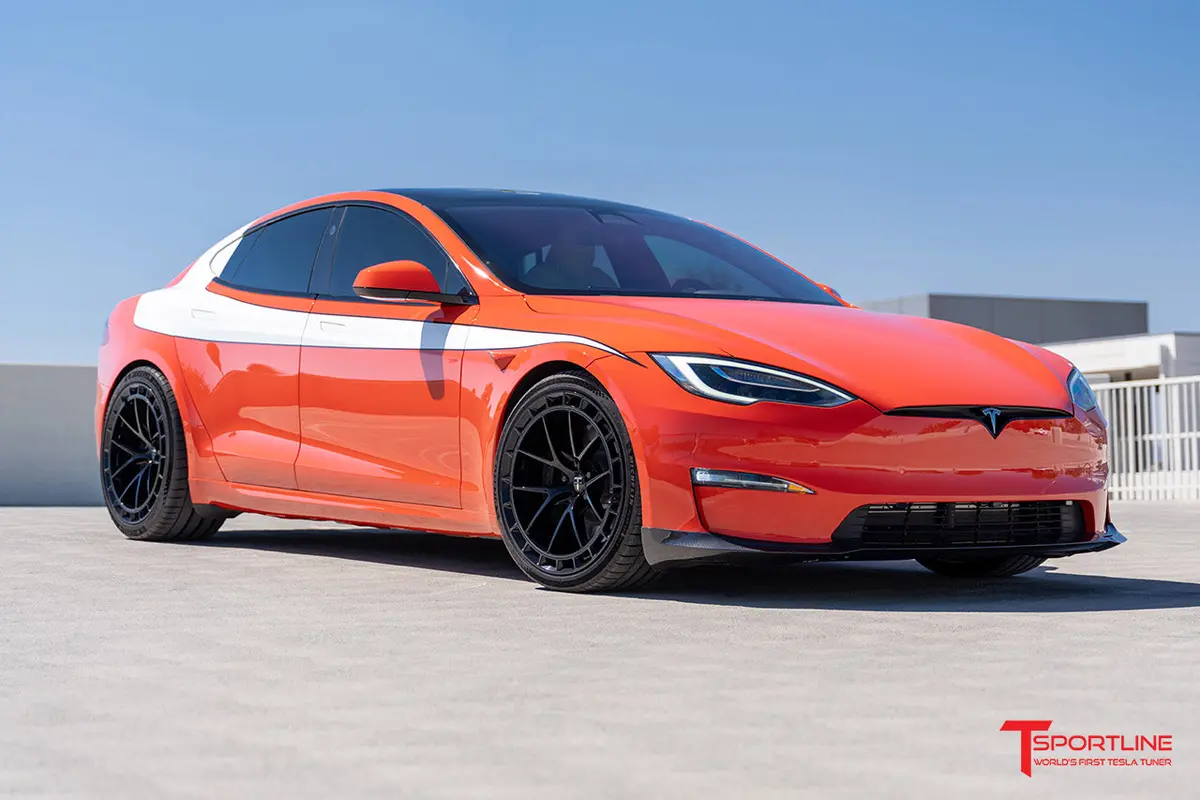 Tsw115a Superwide Aero 21" Tesla Model S Long Range & Plaid Wheel (Set Of 4) 19