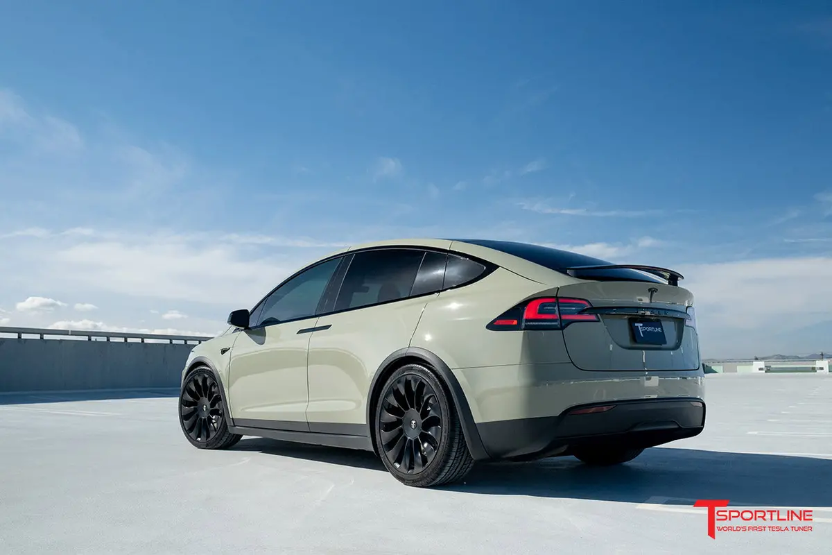 Tesla Model X Color Change Vinyl Wrap Complete Vehicle 3