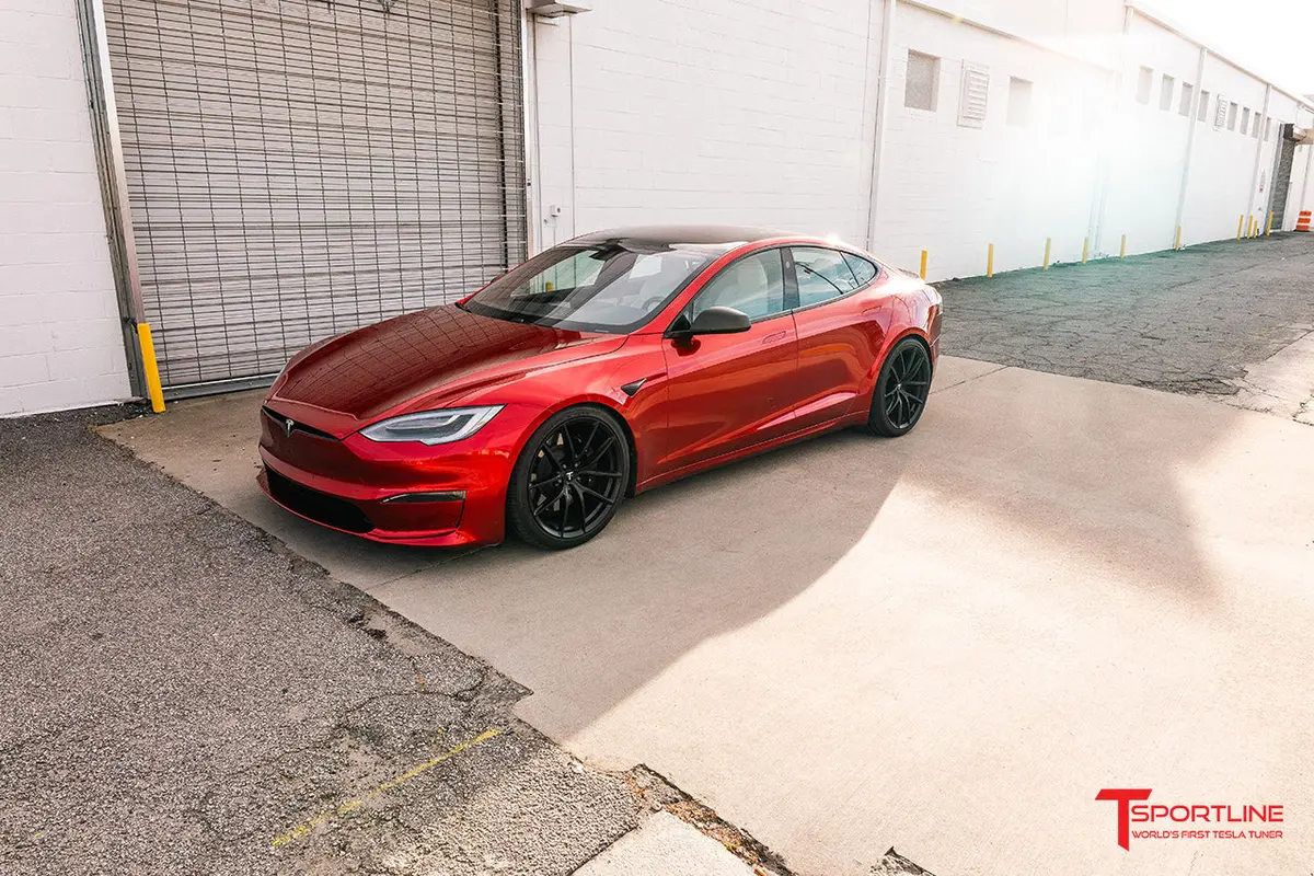 Tesla Model S Long Range & Plaid Tsf 21" Wheel And Tire Package (Set Of 4) Overstock Blowout Special! 8