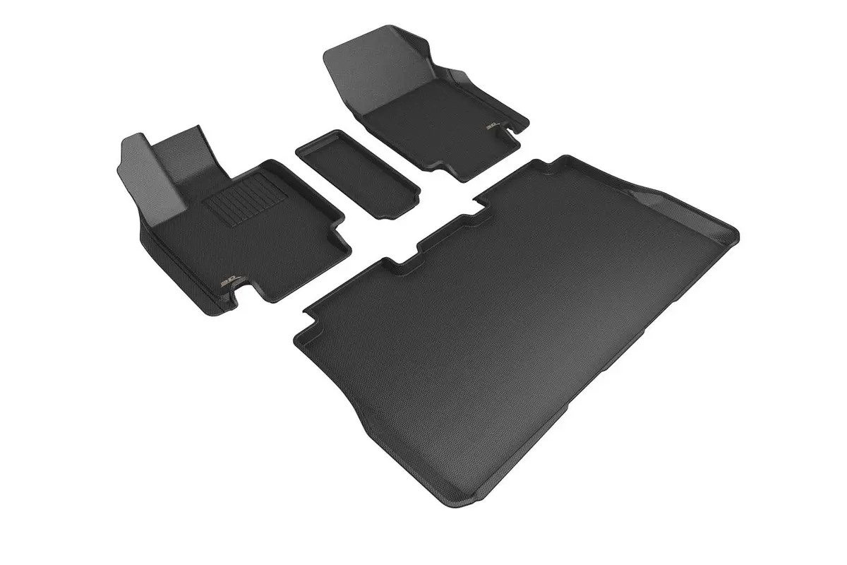 Tesla Cybertruck Awd  And Cyberbeast Maxpider 3D Elitect All-Weather Custom Fit Floor Liner Mats 1