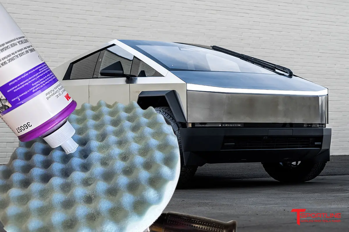 Tesla Cybertruck Stainless Steel Prep (Ppf Or Wrap Prep Requirement) 1