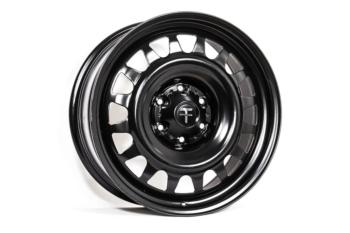 Tcs 20" Tesla Cybertruck 'Cyber Steelie' Steel Wheels 1