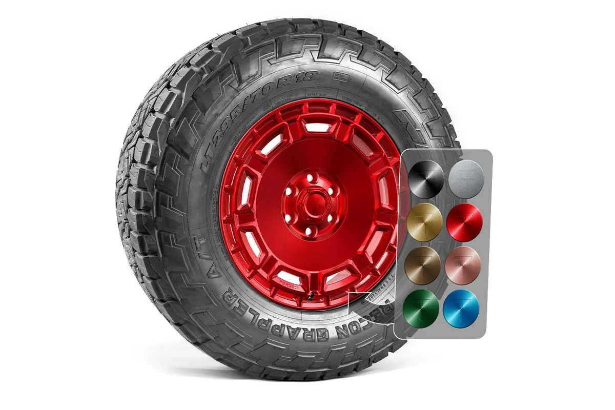 CT9 Forged 18-Inch Wheel & Tire Assembly for Tesla Cybertruck – Set of 4 - Image 7