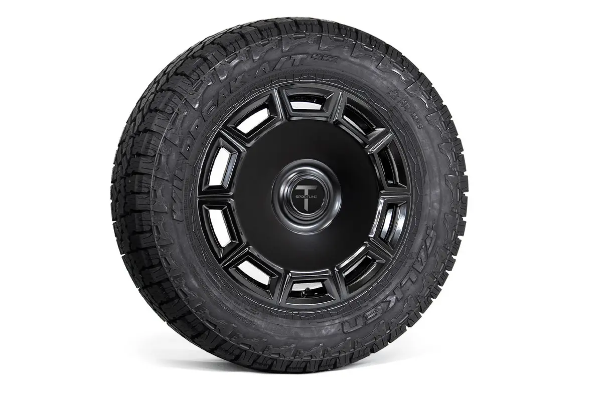 Ct10 20" Tesla Cybertruck Fully Forged Monoblock Tesla Wheel And Tire Package (Set Of 4) 1