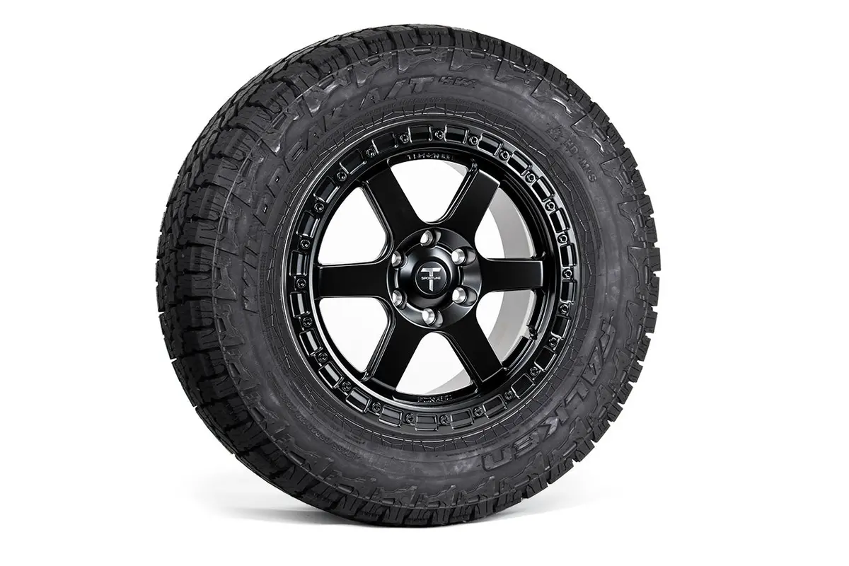 Ct6b 20" Tesla Cybertruck Beadlock Off Road Forged Tesla Wheel And Tire Package (Set Of 4) 1