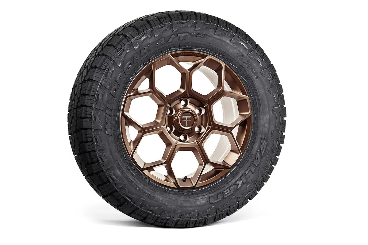 Ct7 20" Tesla Cybertruck Fully Forged Lightweight Tesla Wheel And Tire Package (Set Of 4) 46