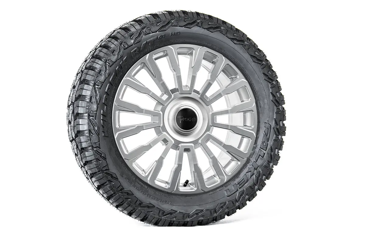 CT8 Forged 22-Inch Lightweight Wheel and Tire Package for Tesla Cybertruck (4-Pack) - Image 11