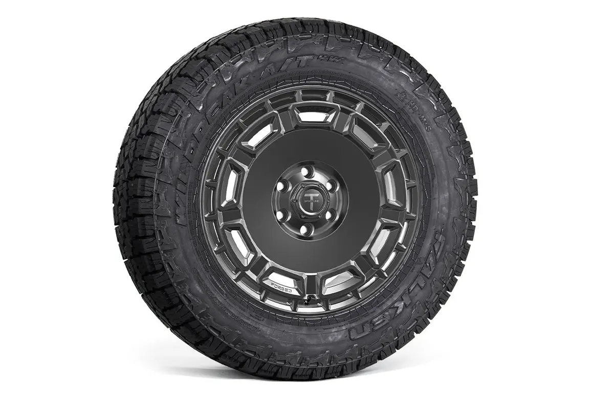CT9 Forged 20-Inch Wheel & Tire Bundle for Tesla Cybertruck – Set of 4 - Image 3