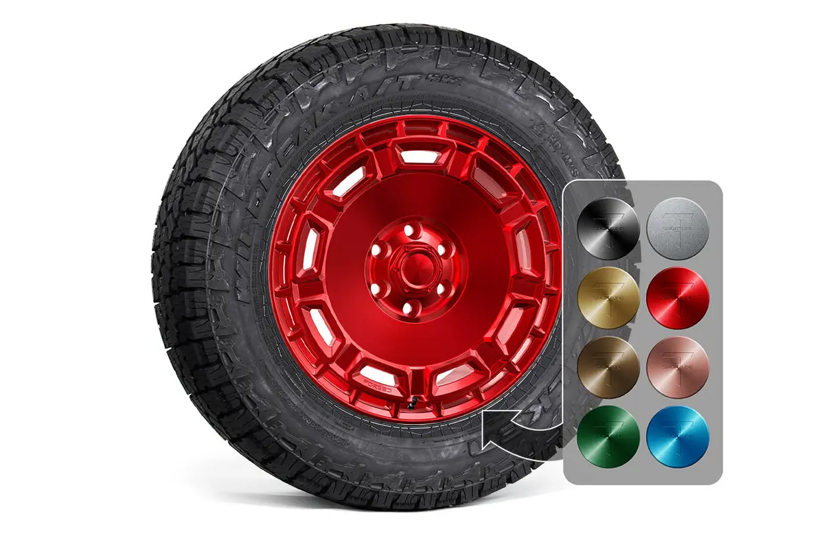 CT9 Forged 20-Inch Wheel & Tire Bundle for Tesla Cybertruck – Set of 4 - Image 7