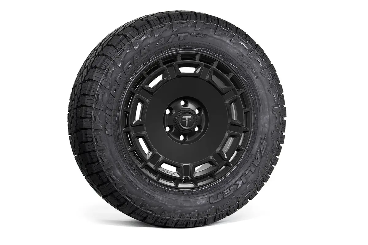 Ct9 20" Tesla Cybertruck Fully Forged Lightweight Tesla Wheel And Tire Package (Set Of 4) 1