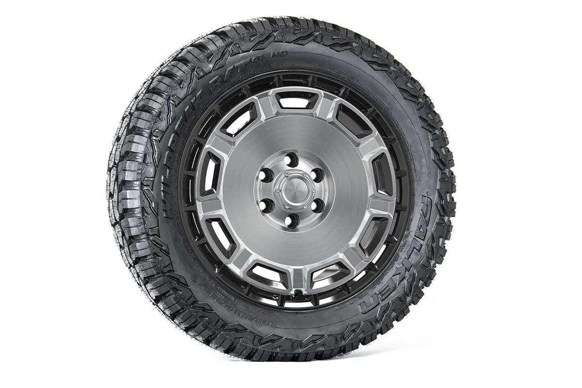 CT9 Forged 22-Inch Wheel & Tire Kit for Tesla Cybertruck – Set of 4 - Image 4