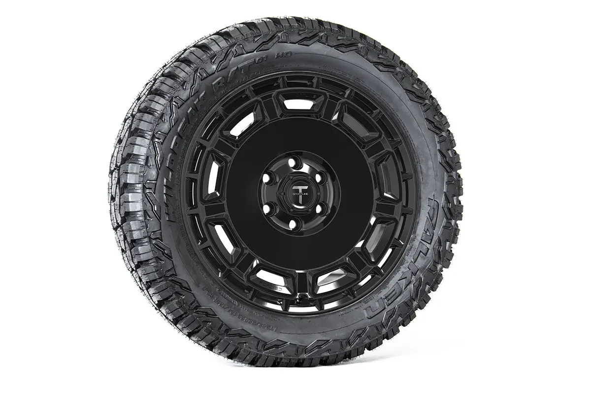 Ct9 22" Tesla Cybertruck Fully Forged Lightweight Tesla Wheel And Tire Package (Set Of 4) 5