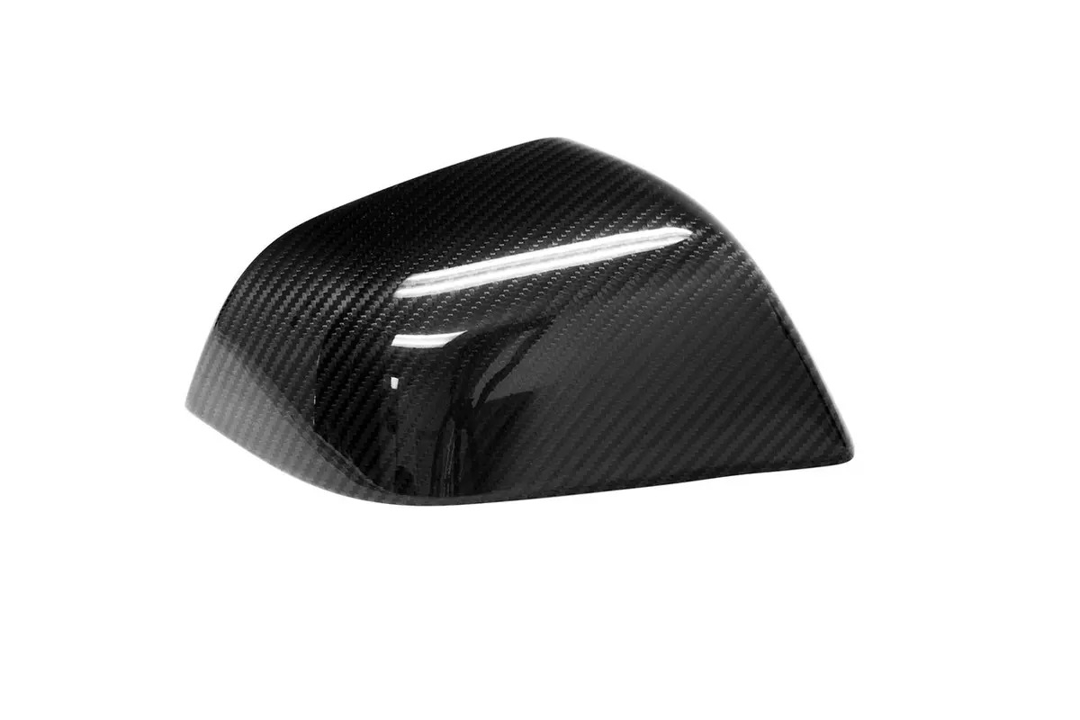 Tesla Model 3 Precision Carbon Fiber Side Mirror Caps (Set Of 2 Covers) 2