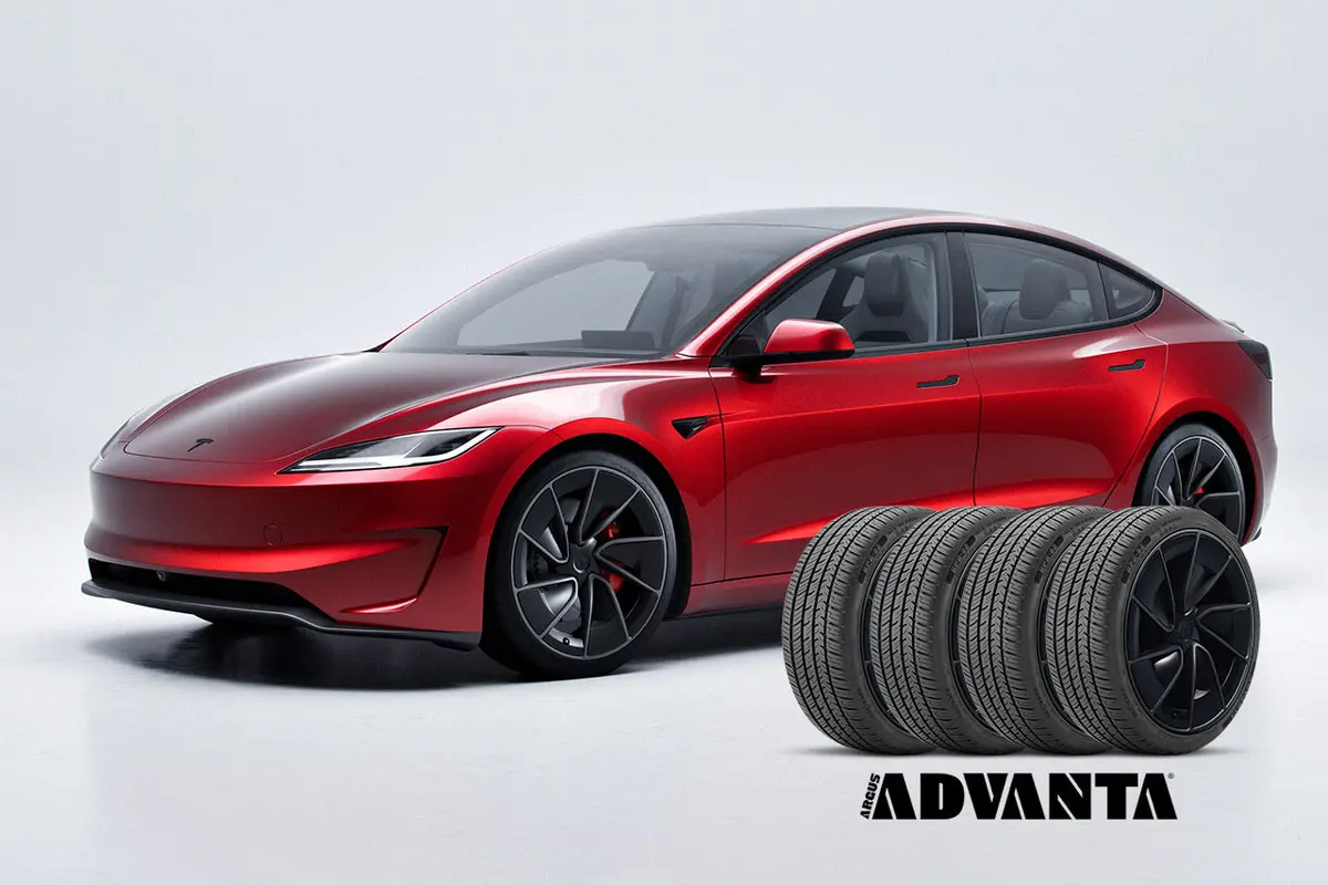 Tesla Model 3 - Mounted, Balanced & Installed Set Of 4 New Tires (Advanta Hpz-02 All Season Peformance) 1
