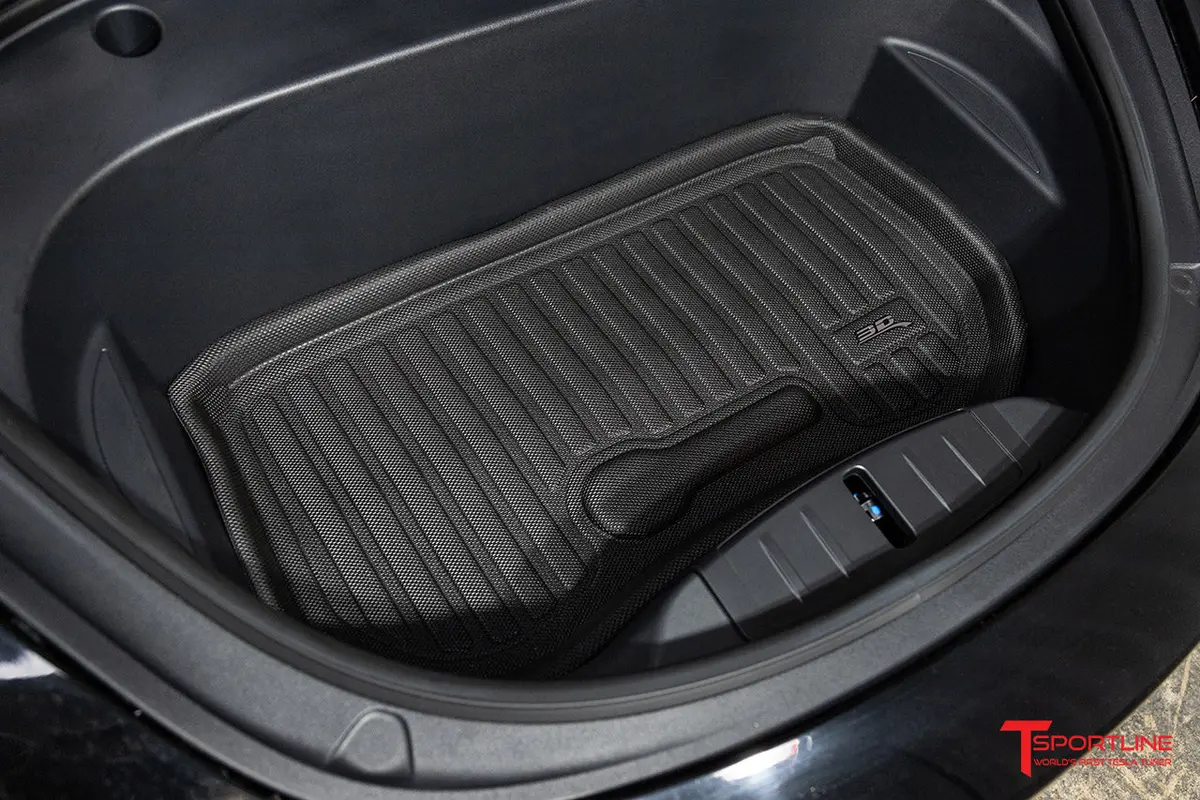 Tesla Model Y Maxpider 3D Elitect All-Weather Custom Fit Floor Liner Mats (Set Of 3) 5