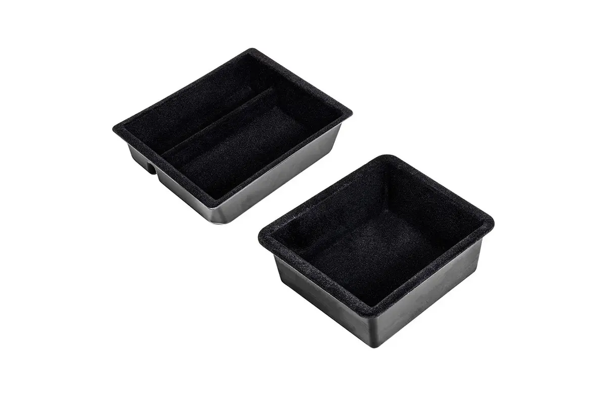 Tesla Model 3 Highland (2024-Present) & Model Y Juniper (2025 - Present) Center Console Armrest Storage & Sliding Organizer Tray Set 3
