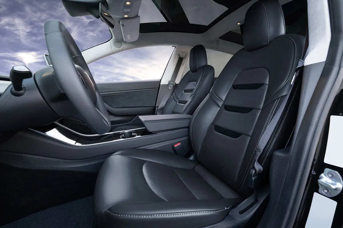 Tesla Model 3 (2017 - 2023) Seat Interior Upgrade Kit - Insignia Design - Perforated 35