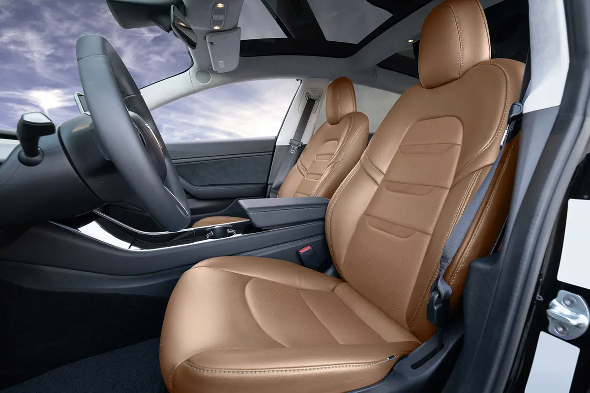 Perforated Insignia Interior Seat Upgrade Kit for Tesla Model 3 (2017–2023) - Image 40
