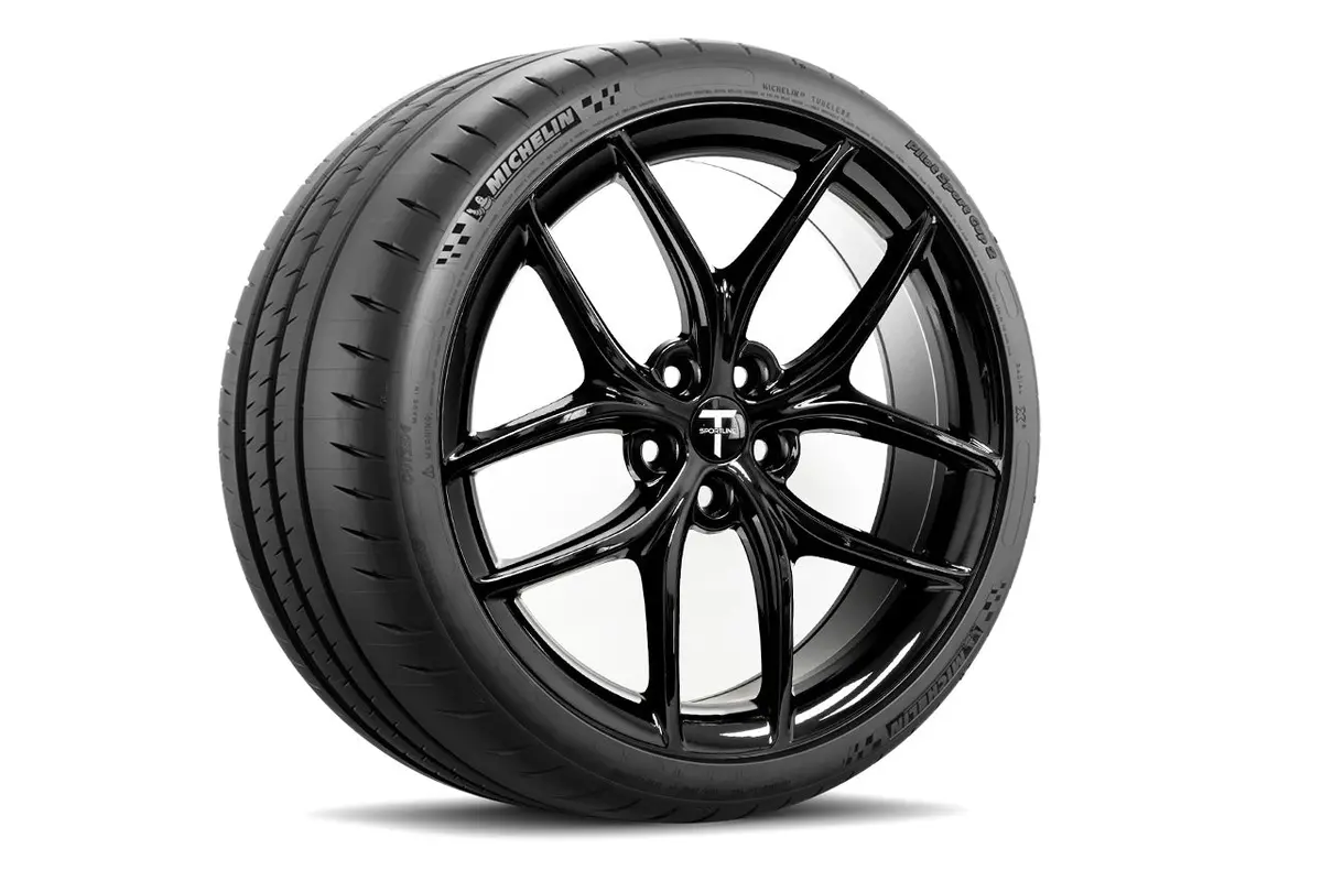 TS5 20-Inch Autocross & Track Wheel and Competition Tire Package for Tesla Model 3 (Set of 4) - Image 3