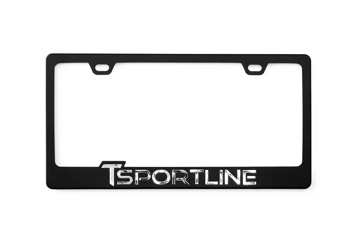 T Sportline License Plate Frame 1
