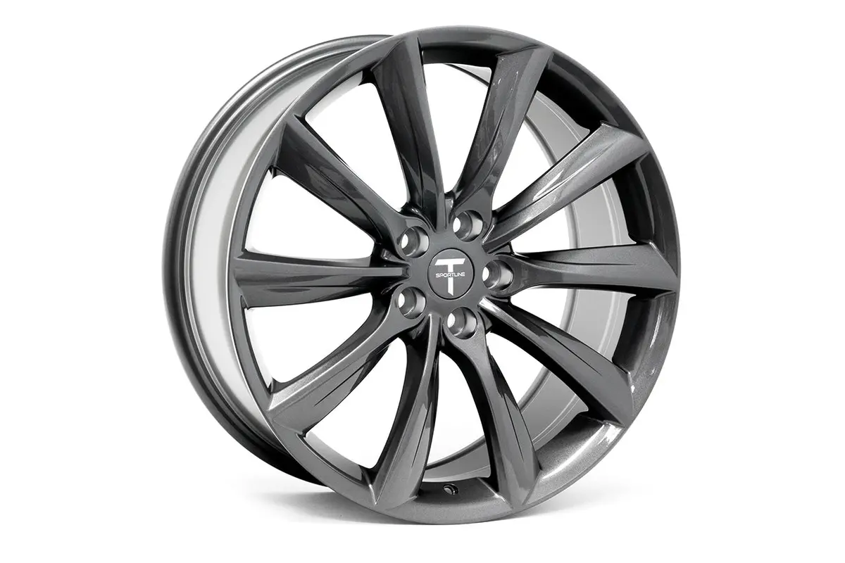 Tst 20" Tesla Model S Long Range & Plaid Replacement Wheel 1