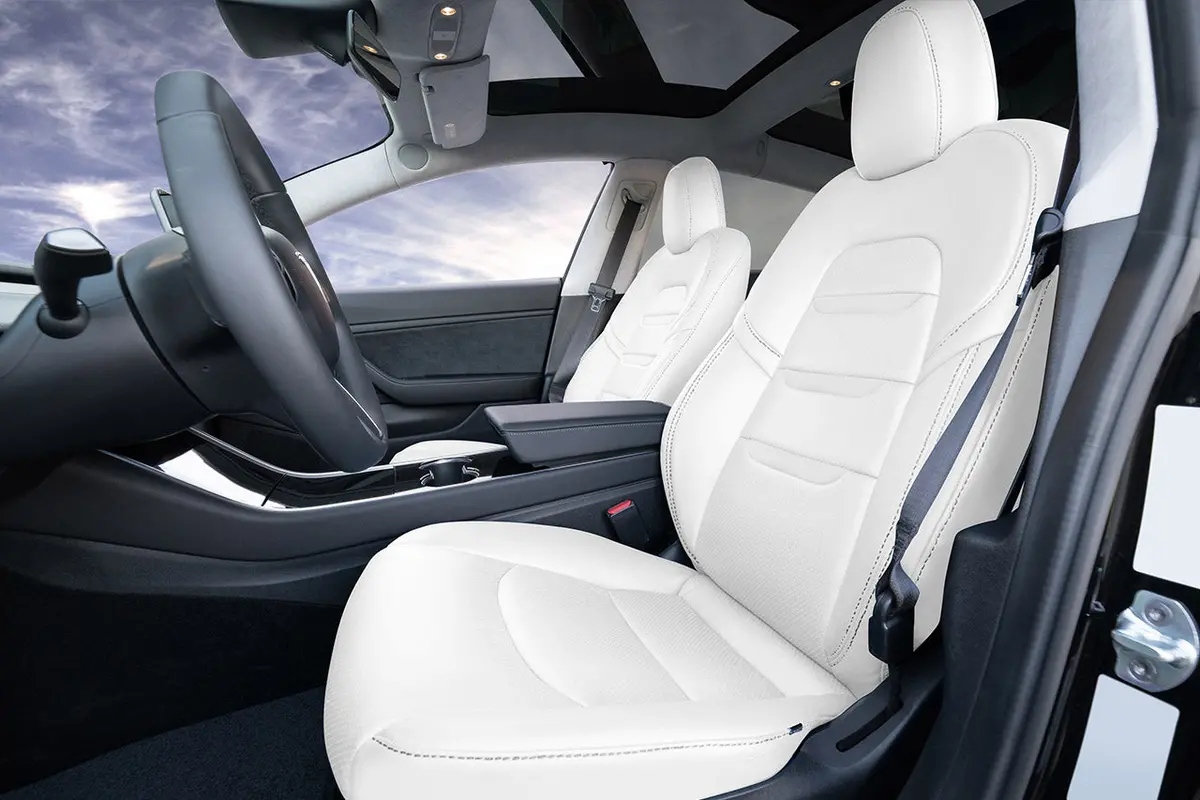Tesla Model 3 (2017 - 2023) Seat Interior Upgrade Kit - Insignia Design - Perforated 30