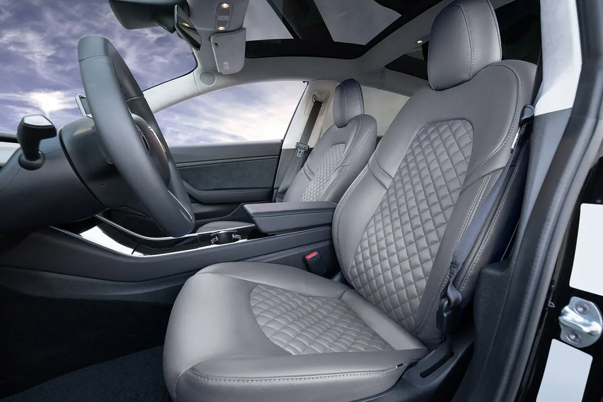 Tesla Model 3 (2017 - 2023) Seat Interior Upgrade Kit - Signature Diamond Design 29