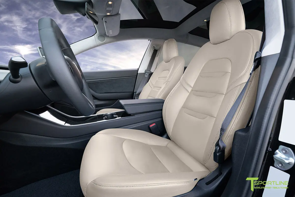 Tesla Model 3 (2017 - 2023) Seat Interior Upgrade Kit - Insignia Design 22