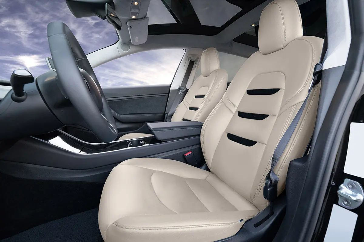 Insignia-Style Interior Seat Upgrade Kit for Tesla Model 3 (2017–2023) - Image 43
