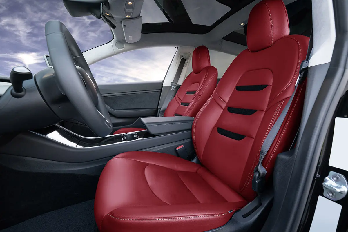 Tesla Model 3 (2017 - 2023) Seat Interior Upgrade Kit - Insignia Design 37